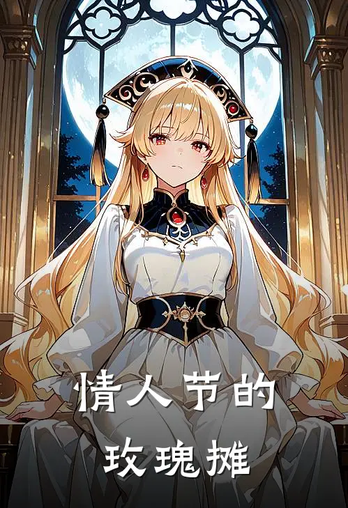 情人节的玫瑰摊