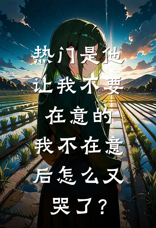 [热门]是他让我不要在意的，我不在意后怎么又哭了？