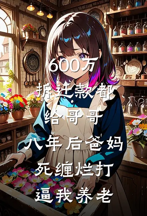 600万拆迁款都给哥哥，八年后爸妈死缠烂打逼我养老